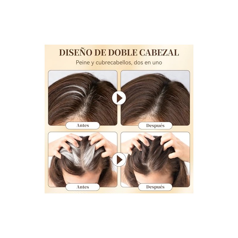 Peine de Tinte para Cabello ， Peine Tinte Pelo，Retocador de