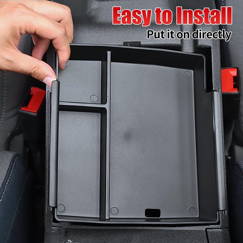 EVGoXMods Center Console Organizer Compatible with Ford Bronco 2/4 Door