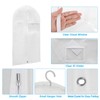 PATIKIL 60" Garment Bag, 3 Pack Breathable Suit Bag for