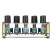Mini Stereo 4 Channel Line Mixer Low Noise Professional 4