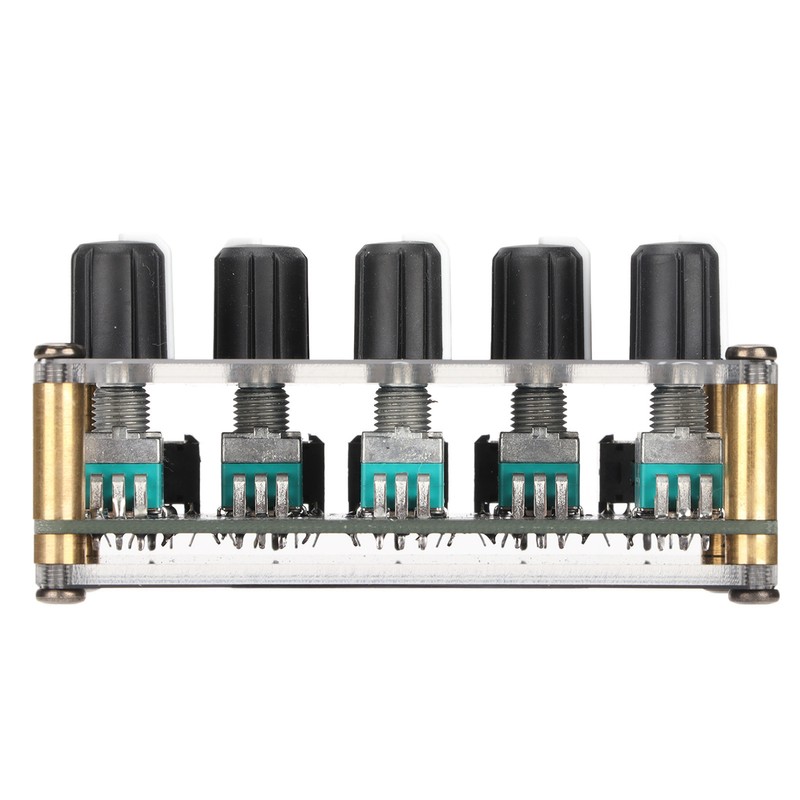Mini Stereo 4 Channel Line Mixer Low Noise Professional 4