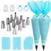 2 Pack Cake Decorating Kit, 12-Piece Set with Reusable Piping