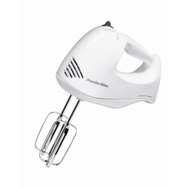 Proctor Silex Plus 62545 Hand Mixer, White