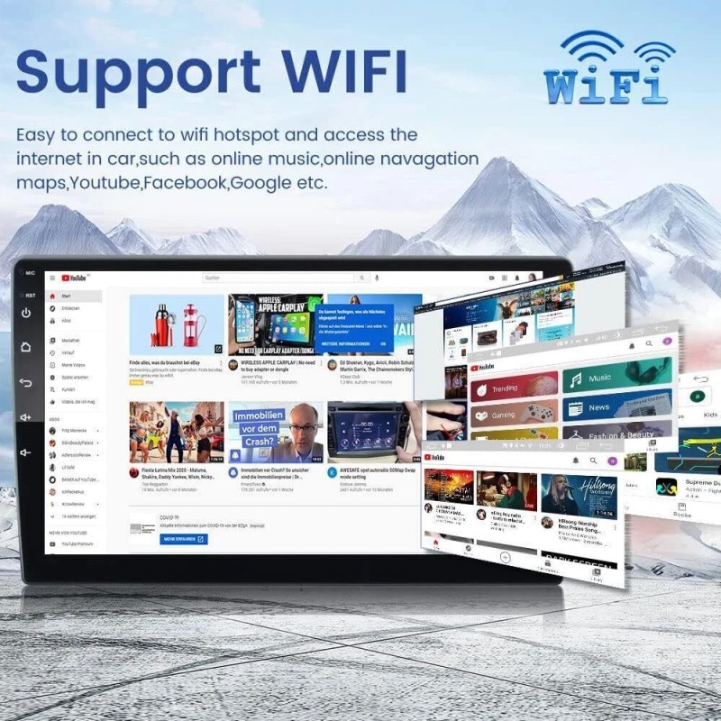 CarPlay For 2008 2009 2010 2011 2012-2014 Dodge Challenger Radio