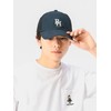Beams Heart Men's Hat, BH Logo, Half Mesh Cap, navy,
