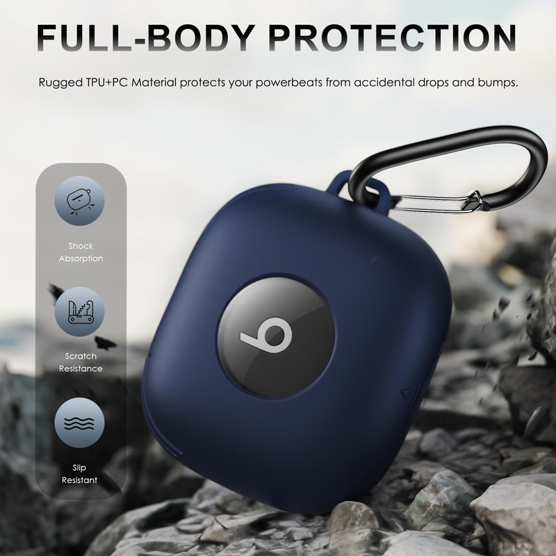 LDSXAY for Beats Powerbeats Pro 2 Case Cover, Shockproof Magnetic