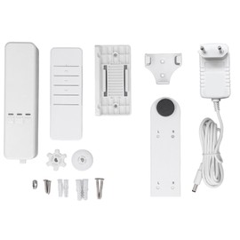 Chain Blinds Motor WiFi APP Control Voice Control Smart Pull Bead Curtain Driver Motor with Remote 100‑240V EU Plug