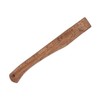 SHINEOFI Hatchet Replacement Handle Ergonomic Carbonized Acutissima Wooden Axe Handle