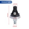 Hoypeyfiy Oil Pressure Switch 41-0387 416865 Switches Replacement for Thermo