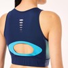 Oakley Womens Pursuit Cropped Top, Blue