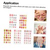 Healvian 120pcs Full Cover Nail Tips for Boys and Girls