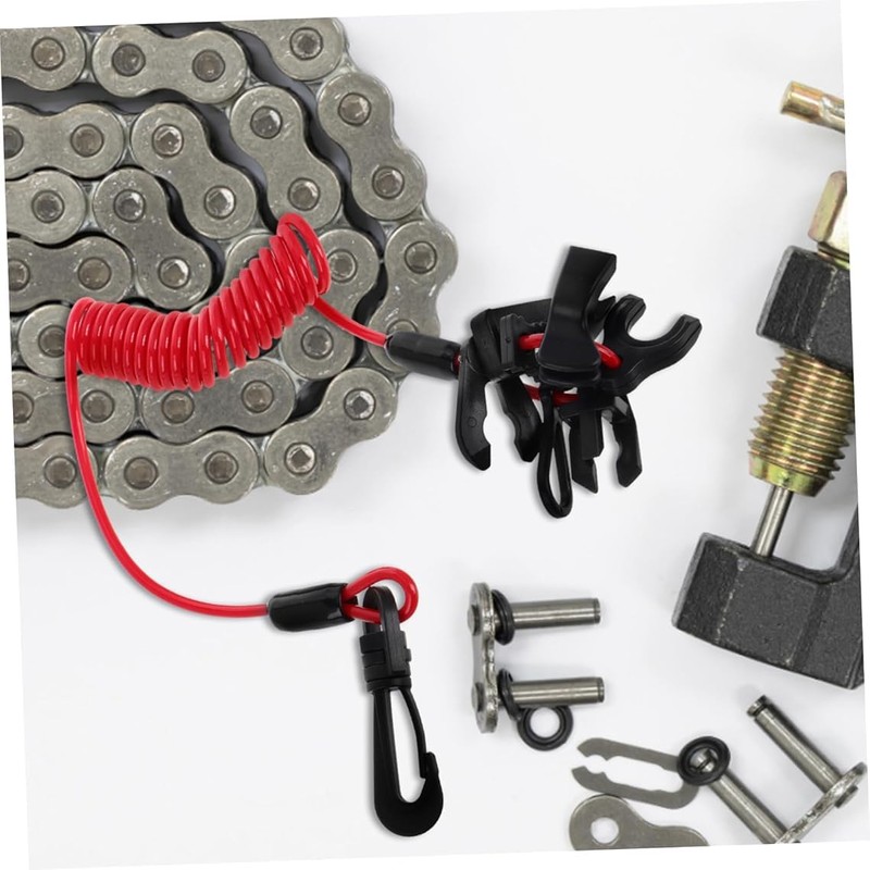 WADY Universal Boat Safety Lanyard Kill Switch Cord with 7