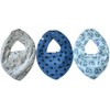 Pippi Unisex Children's Bib Bandana, One Size, Pack of 3