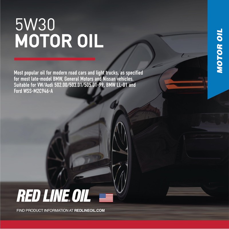 Red Line 15305 SAE 5W30 Fully Synthetic Motor Oil -