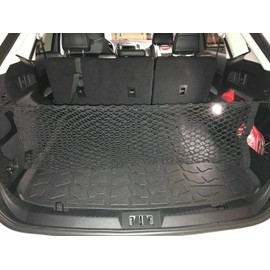EACCESSORIES EA Rear Trunk Organizer Cargo Net for Ford Edge 2009-2024 / Lincoln MKX 2009-2018 – Envelope Style Cargo Net for SUV – Premium Mesh Elastic Car Trunk Organizer – Compatible with Edge MKX