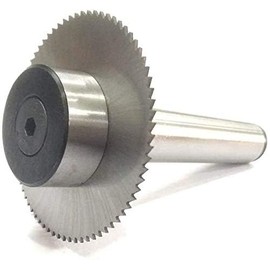 Slitting/Slotting Saw Holder with Circular Saw Blade - Machine Tool with 1/2" Straight Shank