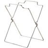 Stainless Steel Trash Bag Holder Folding Garbage Bag Shelf Home