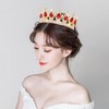 Queen Crown Rhinestone Wedding Crowns and Tiaras for Women Costume