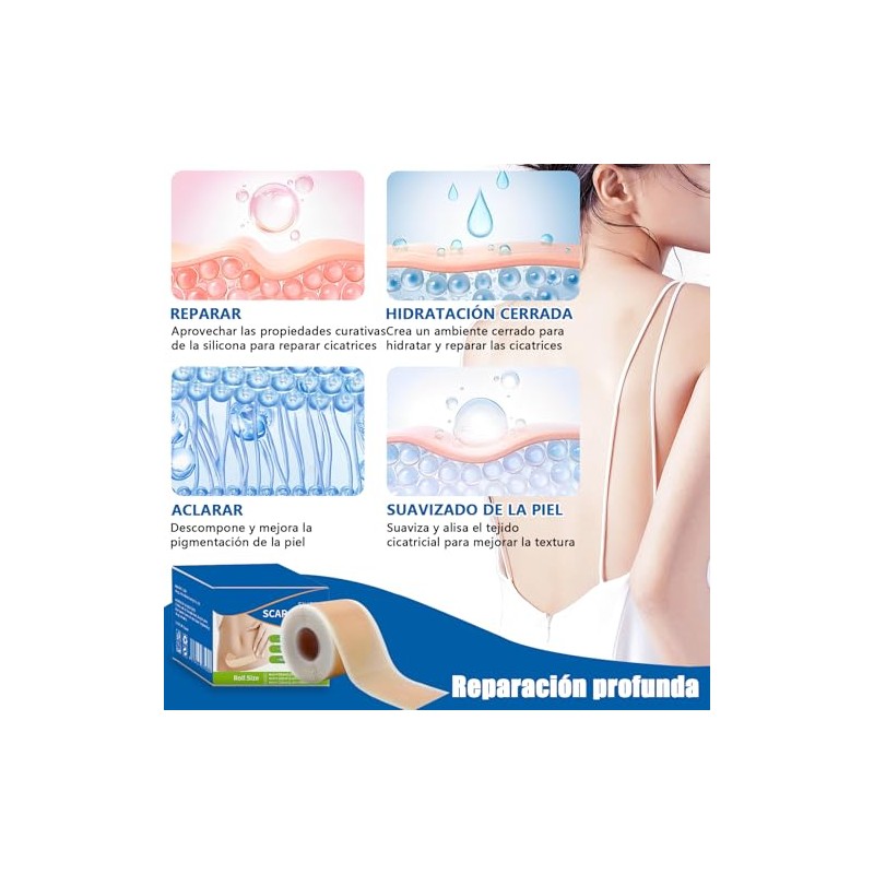 parches de silicona para cicatrices,cinta de silicona para cicatrices, elimina