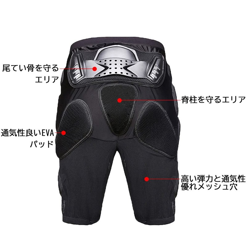RENHE Motorcycle Protective Pants Inner Protector, Lower Body, Mesh Underpants,