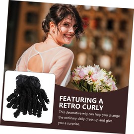 Outanaya Retro Curly Ponytail Wig Long Hair Accessory for Girls Ponytail Extension for Women