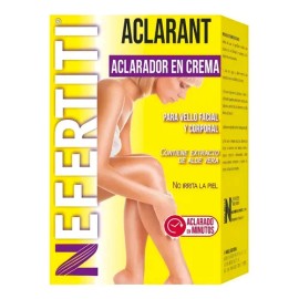 Nefertiti Aclarador de Vello Corporal con Aloe Vera, Decolora y Suaviza
