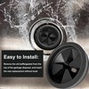 2pcs 3 1/8 Inch Garbage Disposal Sink Baffle Splash Guard,