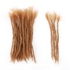 Orientdreads Human Textured Loc Extensions 0.4cm Loc Extension Human Hair,Natural