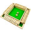 EACHHAHA Shut The Box 4 Player Classic Folding Board Game