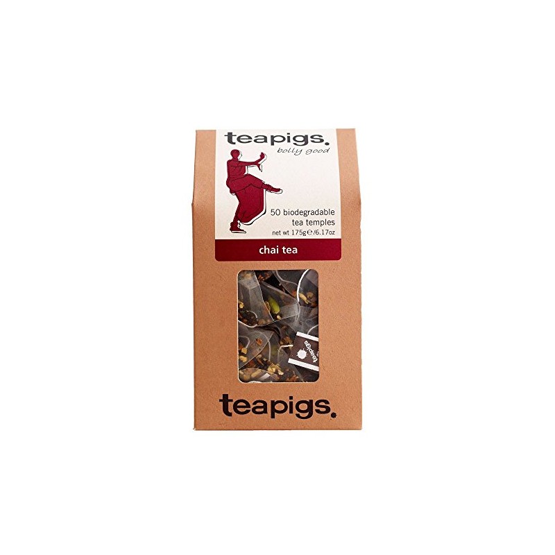 Teapigs Chai Tea Bags Made With Whole Leaves (1 Pack