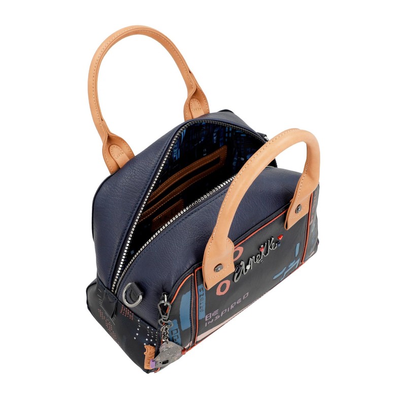 Anekke Contemporary 37811-203 Backpack - Blue, Multi-Colour, One Size