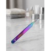 Wishbeauty Rainbow Eyelash Extension Tweezer - Professional Elbow Curved Tool