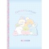San-x CH/M Square Notebook, 0.2 inch (5 mm) (S/G) NY37902