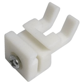 Fort Fasteners Curtain Rail Stop Ends to Fit Swish Sologlyde Track White 6 Stop Ends