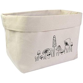 Azeeda Large 'Mushroom Medley' Canvas Organiser/Storage Bag (OR00006553)