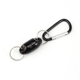 Crazy Shark Magnetic Net Release Aluminum Shell for Fly Fishing (Deep red)