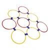 10PCS Kids Exercise Hoops Jumping Hopscotch Game Rings for Sensory