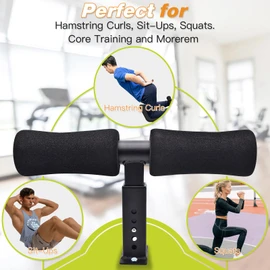 Wall Mounted Nordic Hamstring Curl - LAT Pulldown Machines and Sit Up Exercises -Versatile Workout Tool for Nordic Curls Spanish Squats Core Twists,Enhance Your Core Strength and Leg Curls