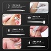 FERYES Pedicure Knife Ingrown Toenail Kit, 4 PCS Professional Pedicure
