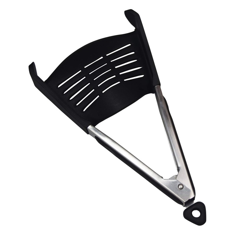 Fine Cookware Tongs Turner Square Tongs - suQ - Black