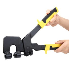 Drywall Pliers, Alloy Chrome Vanadium Steel Keel Board Drywall Punching Tool, 305mm Portable Keel Pliers Bolt Crimper Pliers