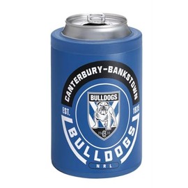 Canterbury Bulldogs NRL Rugby League Insulated Can Cooler with Lid