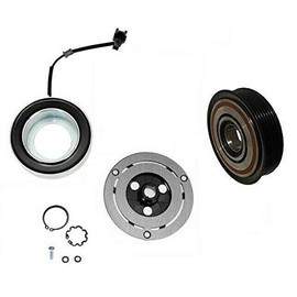 CoolTech AC Compressor Clutch KIT Coil Pulley FITS 2013 Subaru XV CROSSTREK 4CYL 2.0L