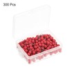 PATIKIL Push Pins, 300 Pack Plastic Head Map Tacks Thumb
