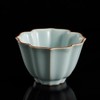 Apingjenz Tea Cup, Chinese Famous Ru Kiln Teacup, Ru Porcelain