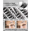 Flaunt Cluster Lashes Short 8-14MM Eyelash Clusters Wispy Lash Clusters