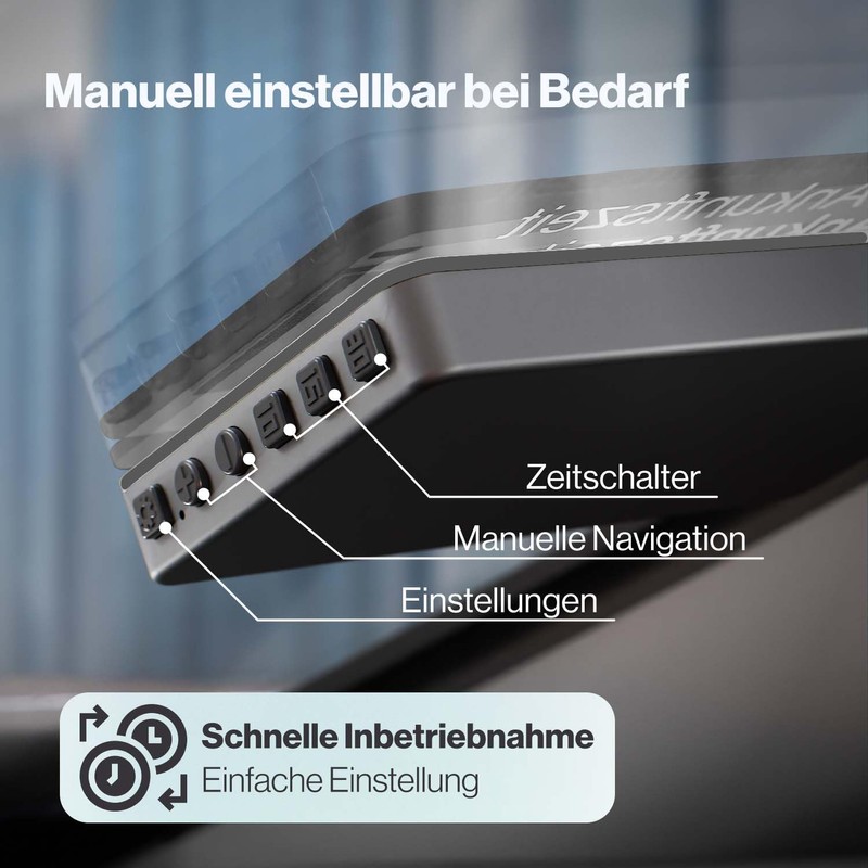 Parkwächter V2 Electronic Parking Disc with Approval for Car -