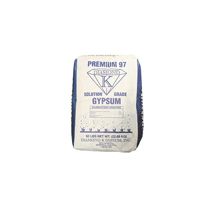 Greenway Biotech Gypsum Powder Calcium Sulfate to Improves Soil Drainage