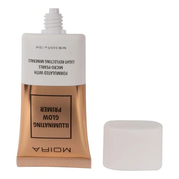 Primer Iluminador Calmante Moira Cosmetics Illuminating Glow Tono del primer