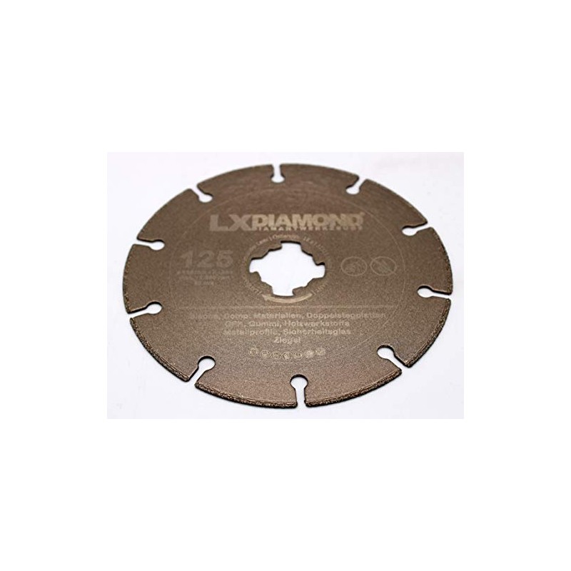 LXDIAMOND Diamond cutting disc 125 mm X-LOCK premium diamond disc